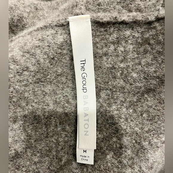 BABATON Wool Blend Long Cardigan MEDIUM - Picture 3 of 3